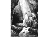 Daniel & the lions (Engraving by Gustaf Dore)